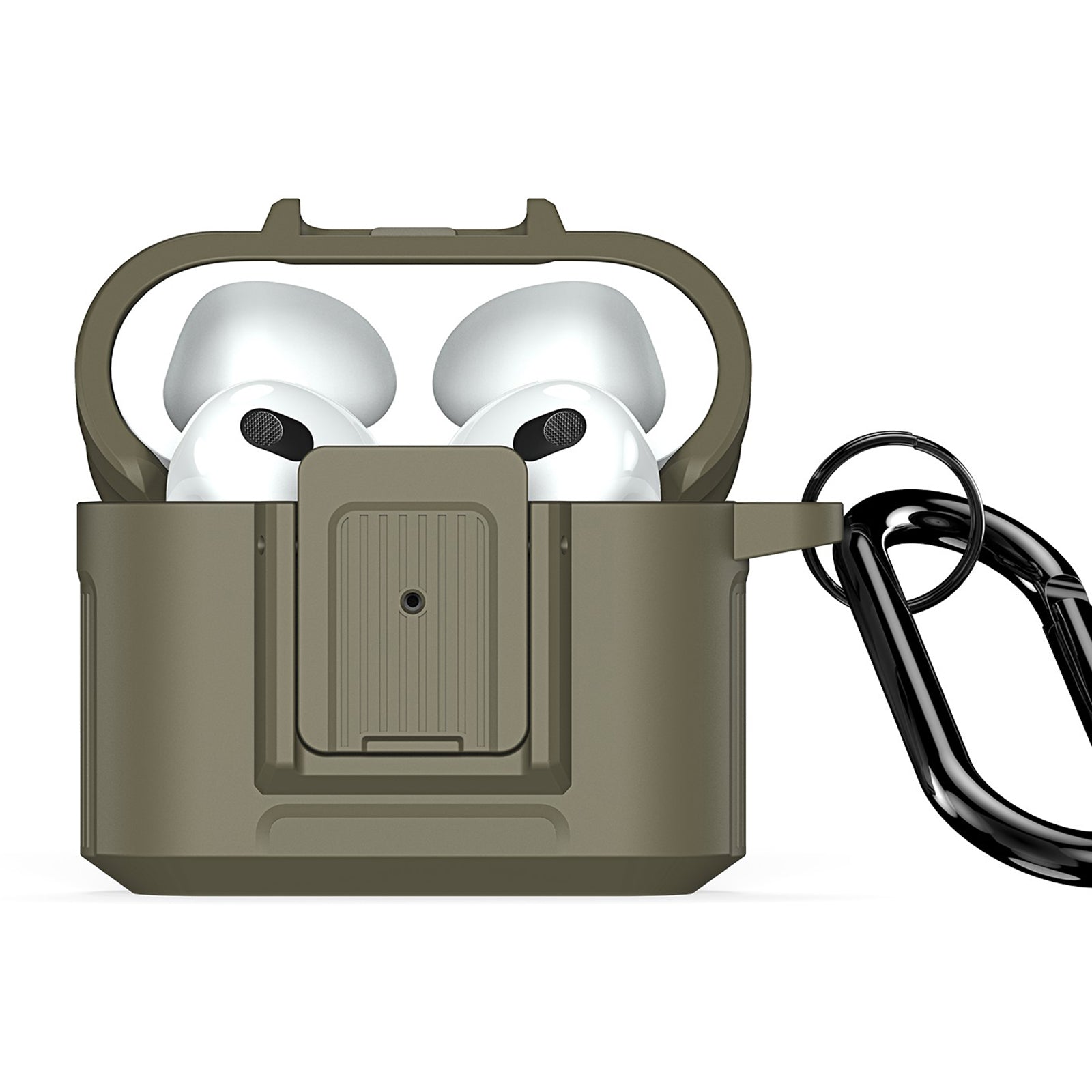 DUX DUCIS PECH Series for Apple AirPods 3 Protective Case Dust-proof Shell with Keychain DUX DUCIS PECH Series for Apple AirPods 3 Protective Case Dust-proof Shell with Keychain